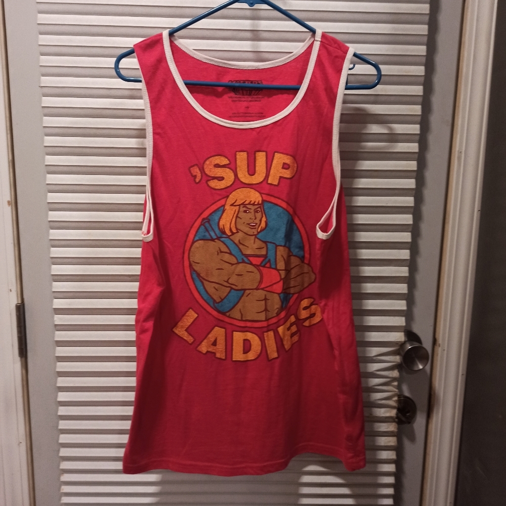 Masters Of the  Universe Men's Vintage Tank top Size Large